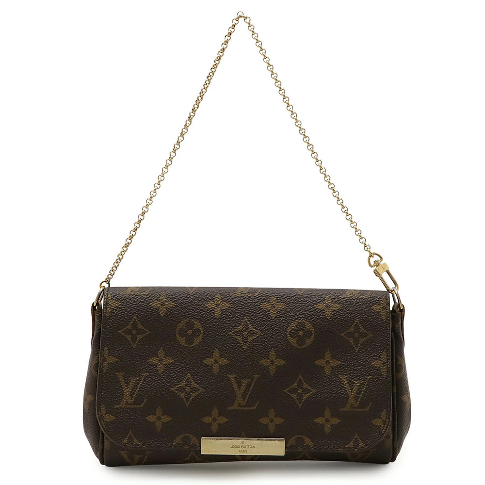 LOUIS VUITTON Monogram Favorite Shoulder Bag Accessory Pouch Clutch Strap